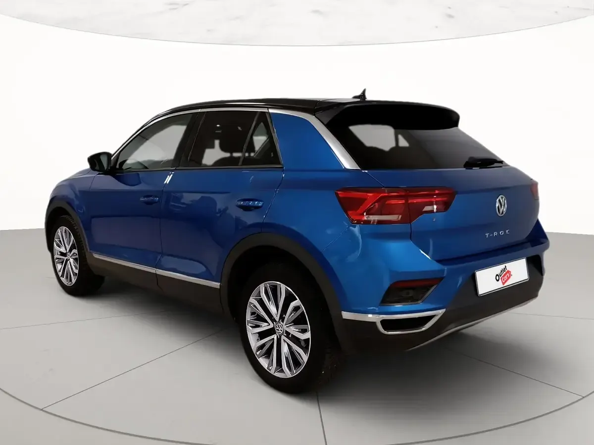 Usata VW T-Roc Advance 150 CV (110 kW) 2020 Blu ravenna metallizzato nero SUV