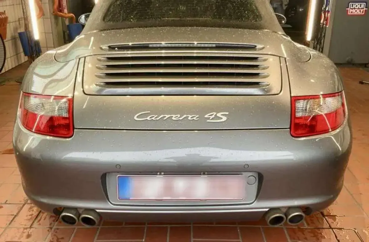 Usata Porsche 911 Carrera 4S Cabriolet 355 CV (261 kW) 2006 Grigio Cabrio