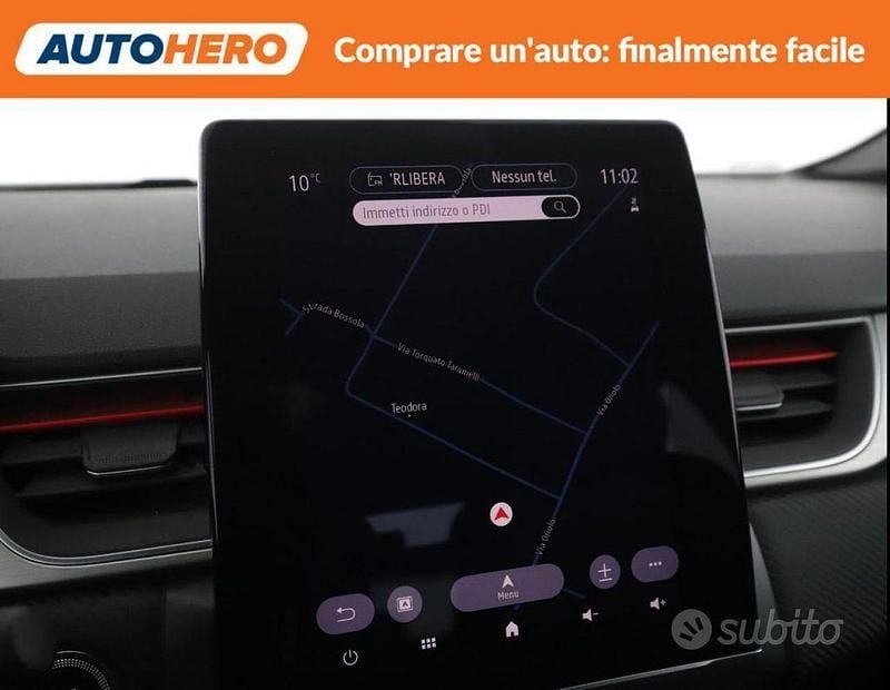 Usata Renault Captur 143 CV (105 kW) 2022 Grigio SUV