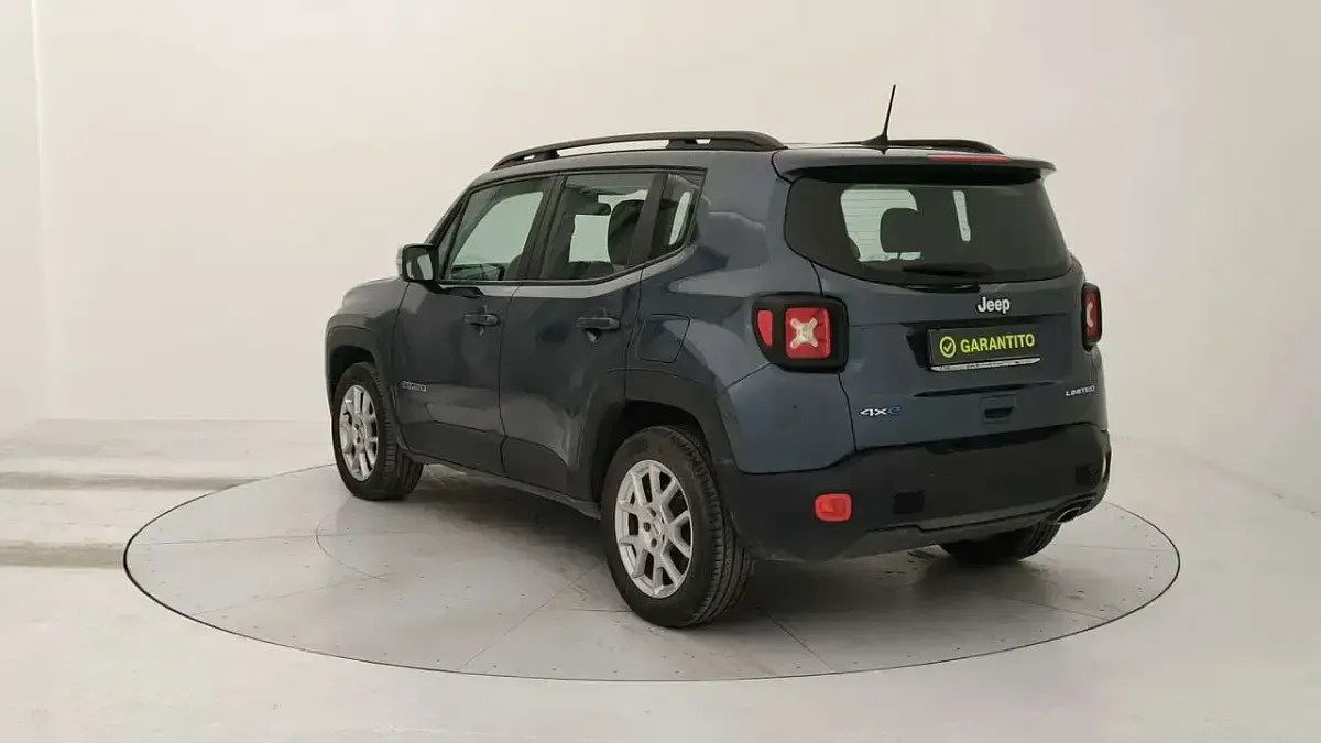 Usata Jeep Renegade Limited 190 CV (139 kW) 2022 Blu SUV