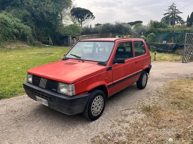 Usata Fiat Panda 45 CV (33 kW) 1991 Rosso Utilitaria