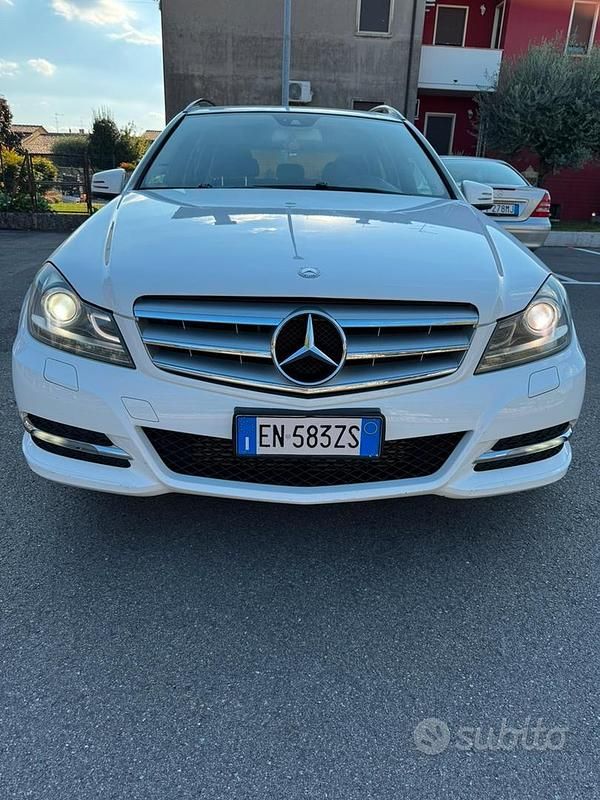 Bianco Usata 2012 Mercedes C220 Executive Station wagon | 6000 € (Ottimo prezzo) - Immagine 1/4