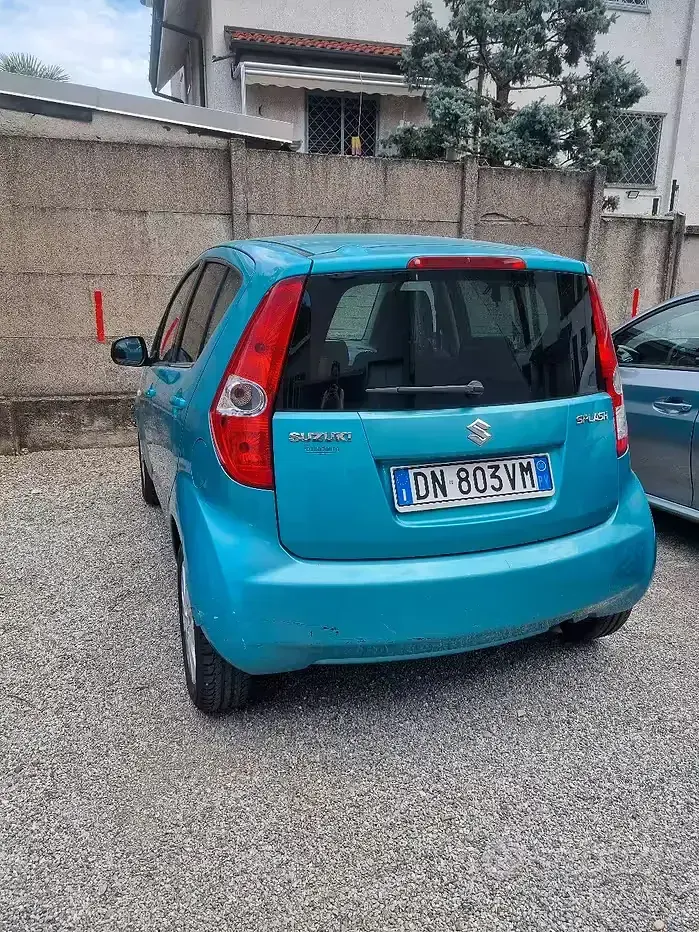 Usata Suzuki Splash 65 CV (47 kW) 2008 Bluazzurro Utilitaria