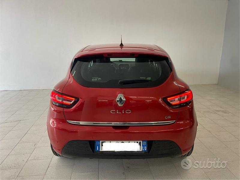 Usata Renault Clio IV Intens 90 CV (66 kW) 2017 Rosso Berlina