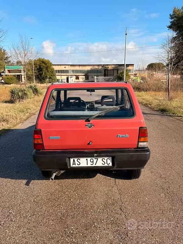 Usata Fiat Panda 1995 Rosso Berlina