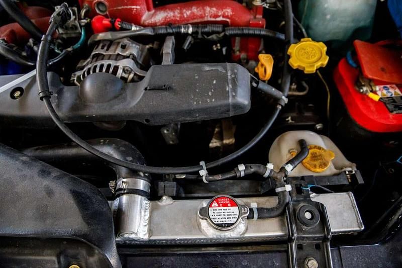 Usata Subaru Impreza 262 CV (192 kW) 2005 Blu/azzurro Berlina