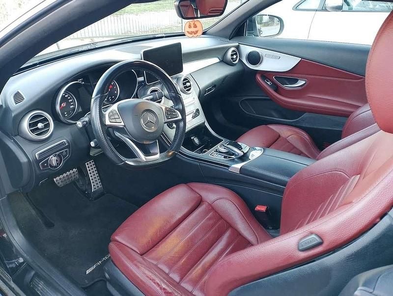 Usata Mercedes C200 Premium Plus 184 CV (135 kW) 2016 Nero Cabrio