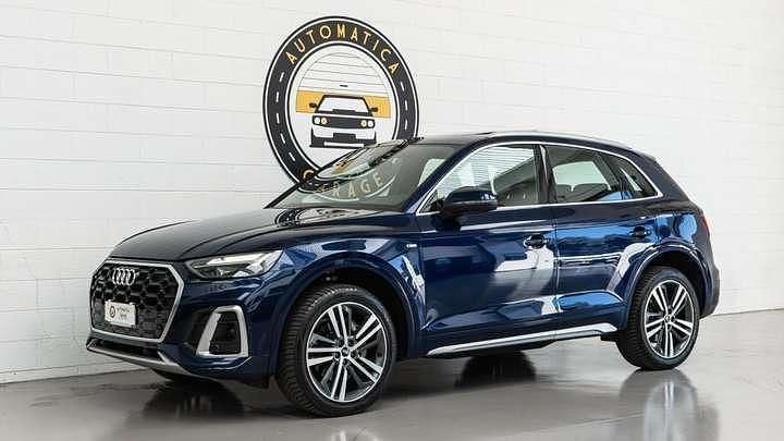 Usata Audi Q5 Ambiente 204 CV (150 kW) 2021 Blu/azzurro SUV