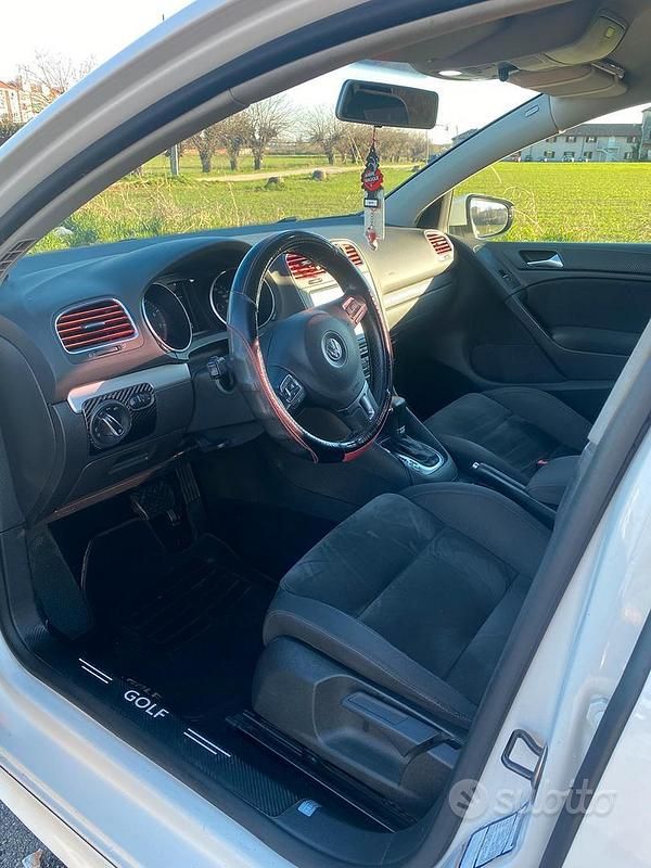 Usata VW Golf VI Highline 160 CV (117 kW) 2010 Bianco Utilitaria