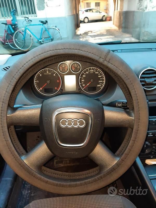 Usata Audi A3 105 CV (77 kW) 2007 Nero Utilitaria