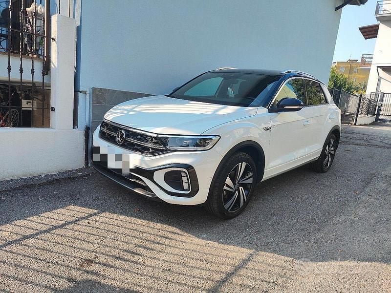 Usata VW T-Roc R-line Plus 150 CV (110 kW) 2021 Bianco SUV