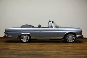 Usata Mercedes 280 SE 200 CV (147 kW) 1970 Blu Cabrio