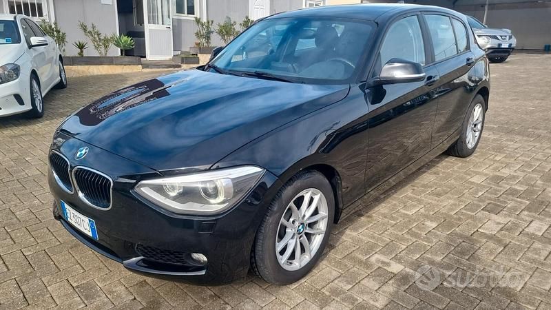 Usata BMW 118 149 CV (109 kW) 2015 Nero Utilitaria