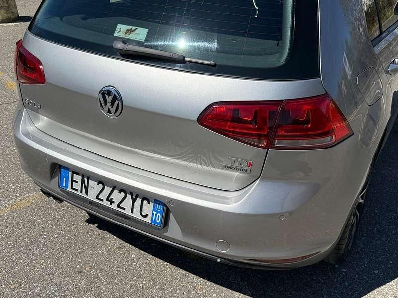 Usata VW Golf VII Highline 105 CV (77 kW) 2013 Grigio Berlina