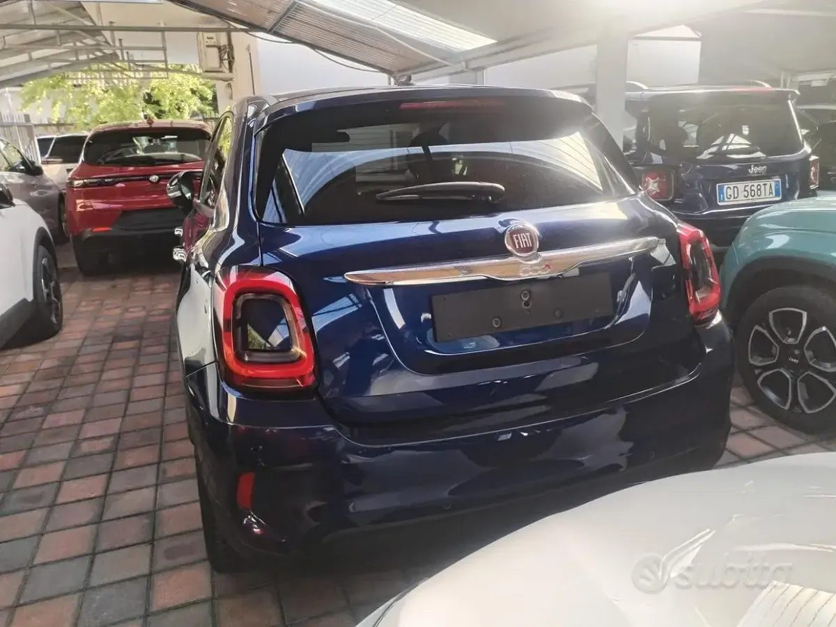 Begagnad Fiat 500X 120 HK (88 kW) 2022 Blå SUV