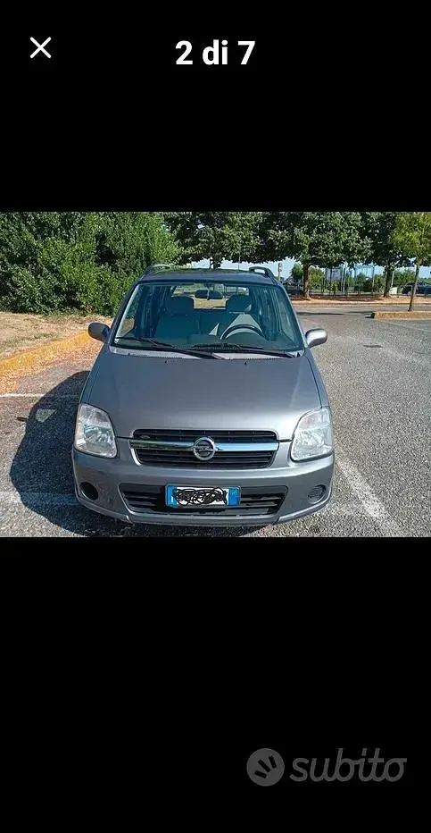Usata Opel Agila 2004 Grigio Monovolume