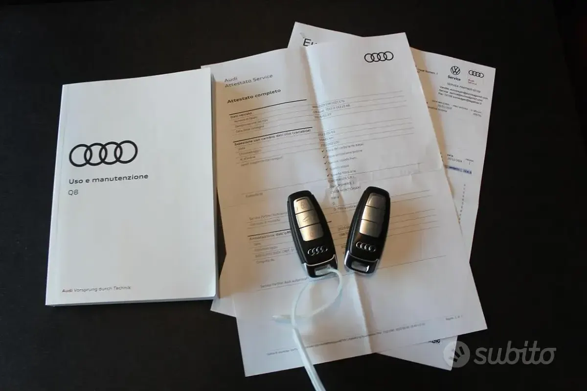 Usata Audi Q8 Ambiente 286 CV (210 kW) 2019 Grigio SUV