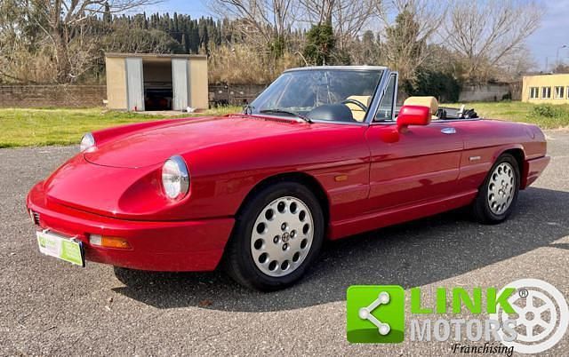 Usata Alfa Romeo Spider 1990 Rosso Cabrio