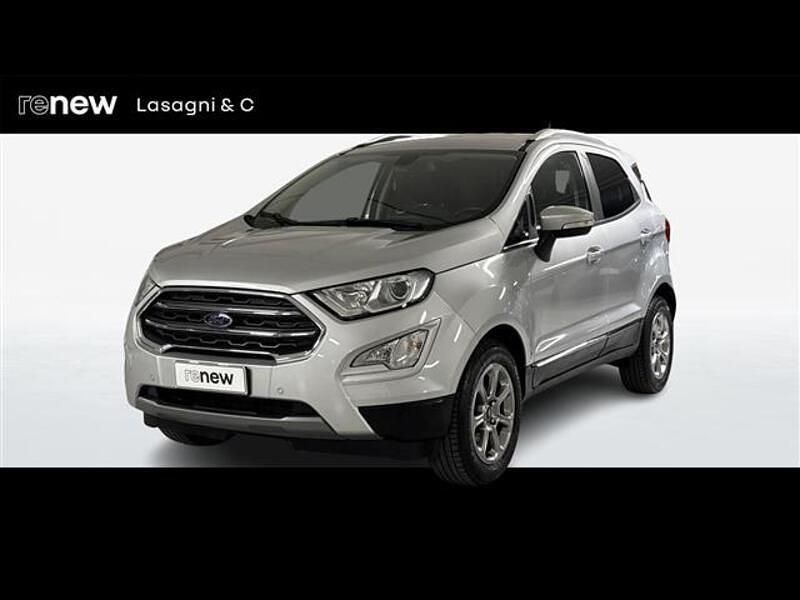 Usata Ford Ecosport Titanium S 125 CV (91 kW) 2018 Grigio chiaro SUV