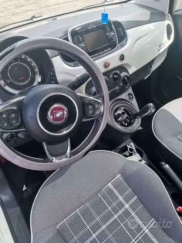 Usata Fiat 500C 69 CV (50 kW) 2017 Bianco Cabrio