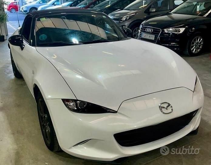 Usata Mazda MX5 131 CV (96 kW) 2016 Bianco Cabrio