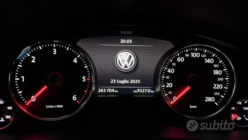 Usata VW Touareg 204 CV (150 kW) 2017 Nero SUV