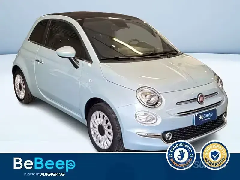 Usata Fiat 500C Dolcevita 70 CV (51 kW) 2023 Azzurro metallizzato Cabrio