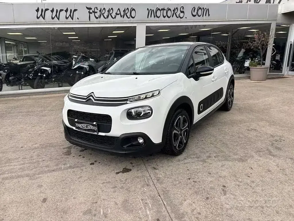 Usata Citroën C3 PureTech 83 CV (61 kW) 2019 Bianco Utilitaria