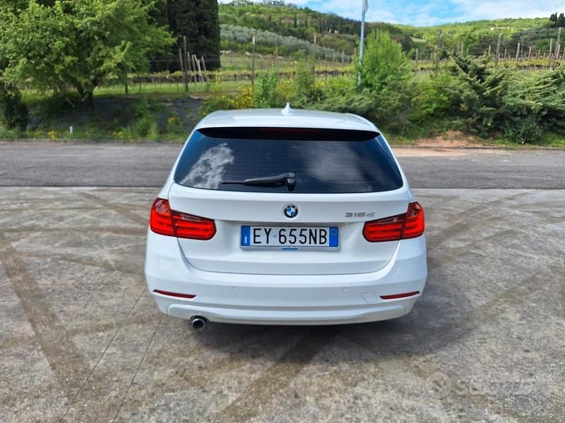 Usata BMW 316 116 CV (85 kW) 2015 Bianco Berlina