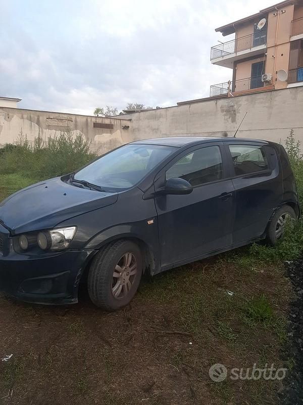 Usata Chevrolet Aveo 2011 Nero Berlina