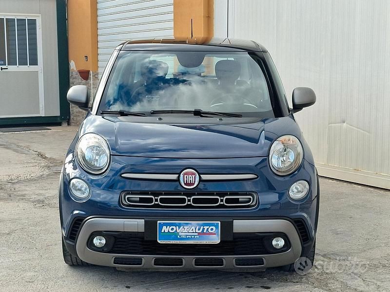 Usata Fiat 500L Cross 95 CV (69 kW) 2018 Blu Monovolume