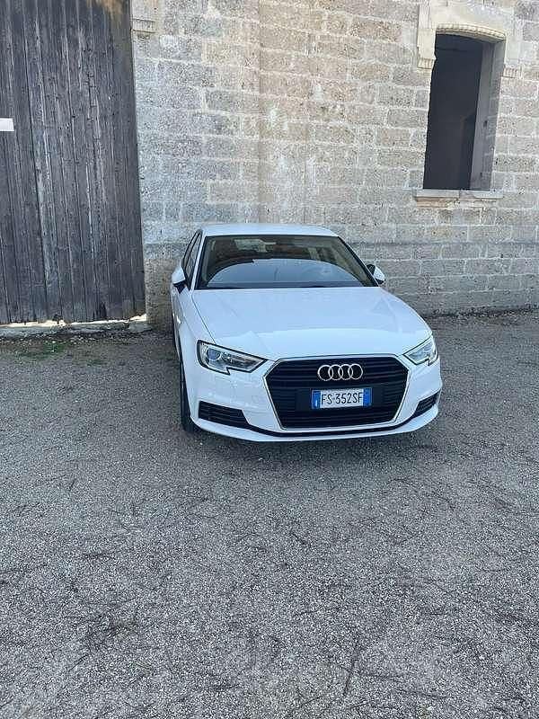 Usata Audi A3 Ambiente 116 CV (85 kW) 2018 Bianco Berlina