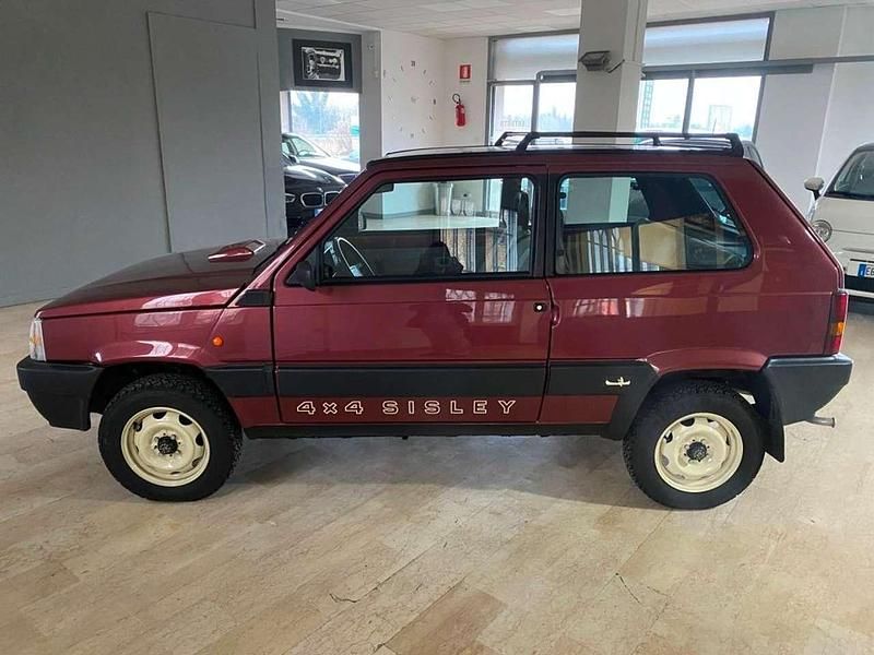 Usata Fiat Panda 4x4 50 CV (36 kW) 1989 Rosso Utilitaria