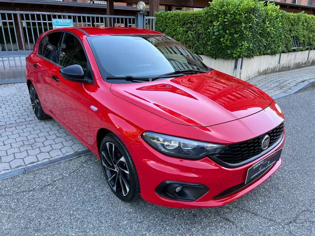 Usata Fiat Tipo S 95 CV (69 kW) 2020 Rosso Berlina
