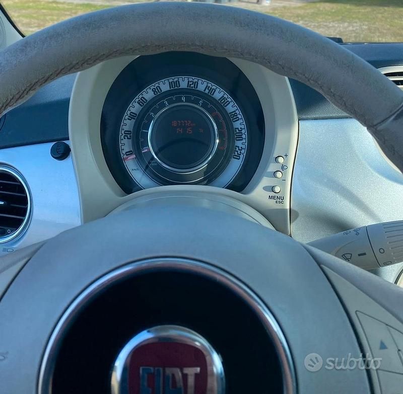 Usata Fiat 500 2011 Grigio Utilitaria