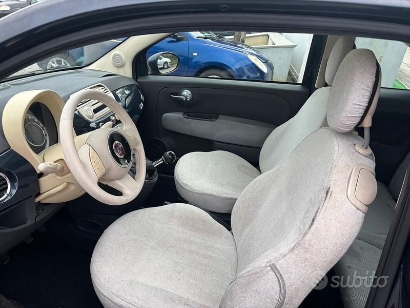 Usata Fiat 500 Lounge 69 CV (50 kW) 2008 Blu Berlina