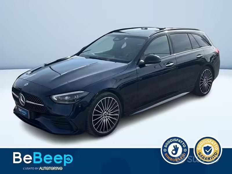 Usata Mercedes C300 Premium 265 CV (194 kW) 2022 Blu Station wagon