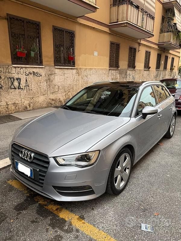 Usata Audi A3 Ambition 150 CV (110 kW) 2015 Grigio Berlina