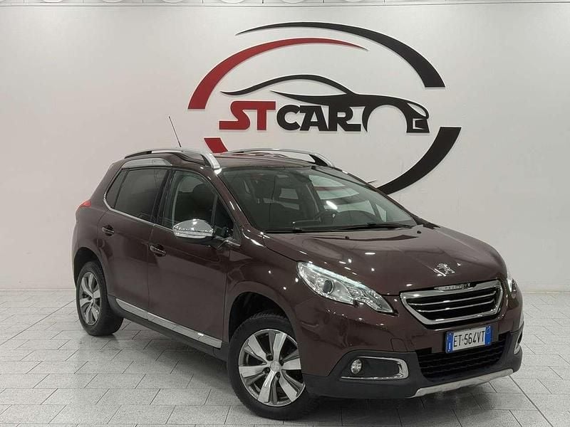 Usata Peugeot 2008 Allure 82 CV (60 kW) 2014 Marrone SUV