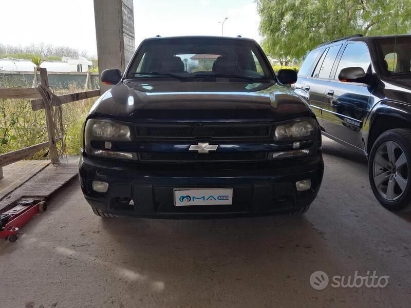 Usata Chevrolet TrailBlazer LTZ 273 CV (200 kW) 2002 Nero SUV