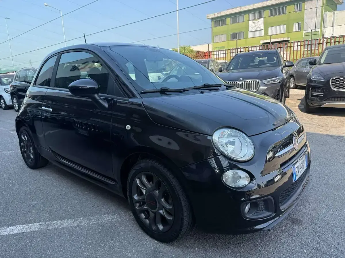 Usata Fiat 500 95 CV (69 kW) 2014 Nero Utilitaria