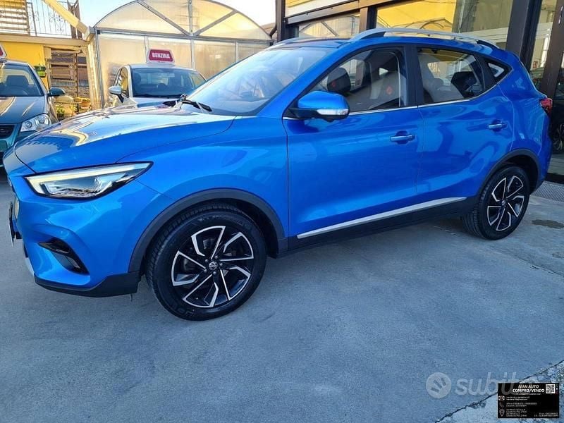 Usata MG ZS Luxury 112 CV (82 kW) 2022 Blu SUV