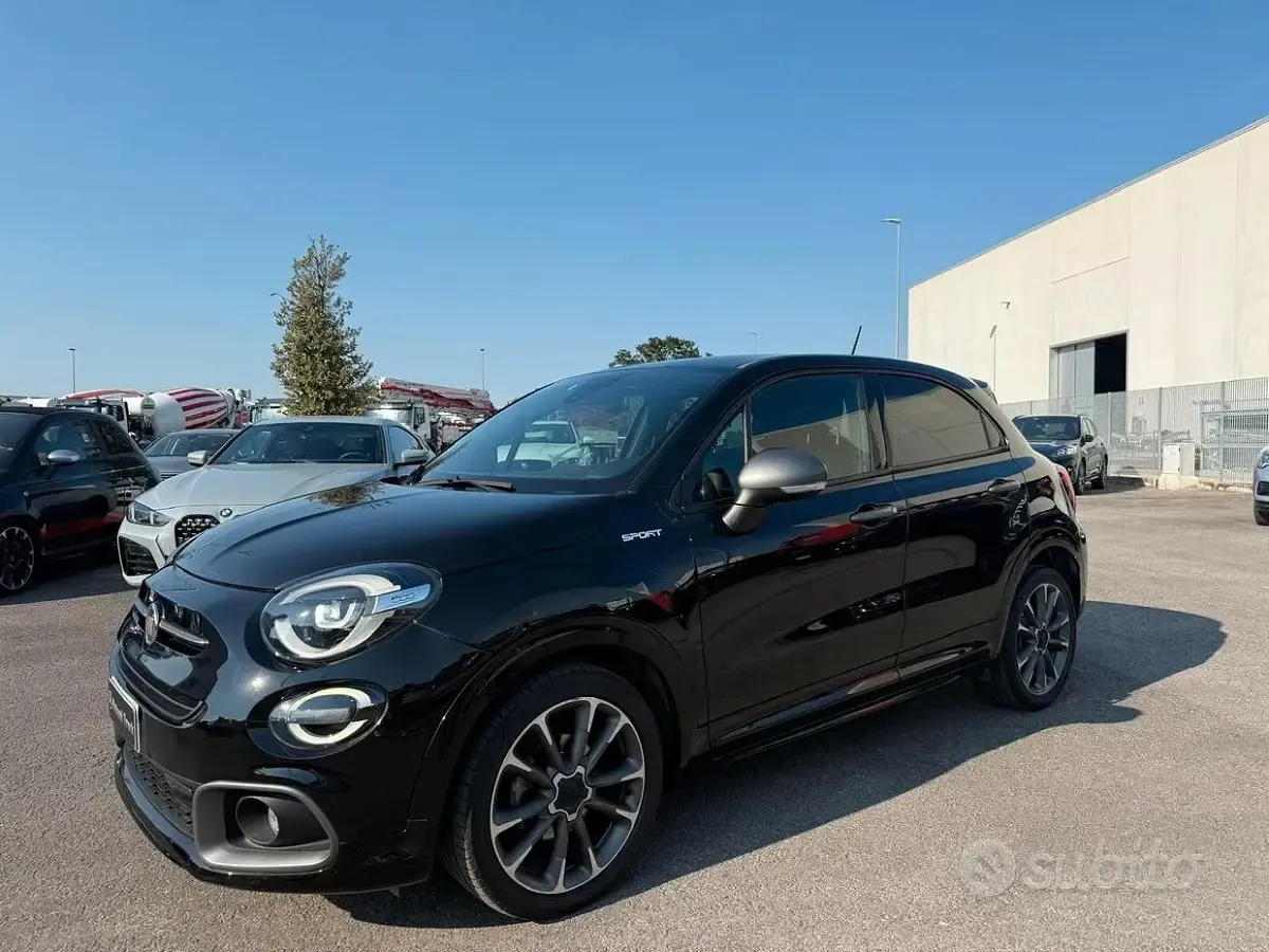 Usata Fiat 500X Sport 120 CV (88 kW) 2020 Nero SUV