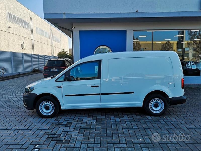 Usata VW Caddy 102 CV (75 kW) 2019 Bianco Monovolume