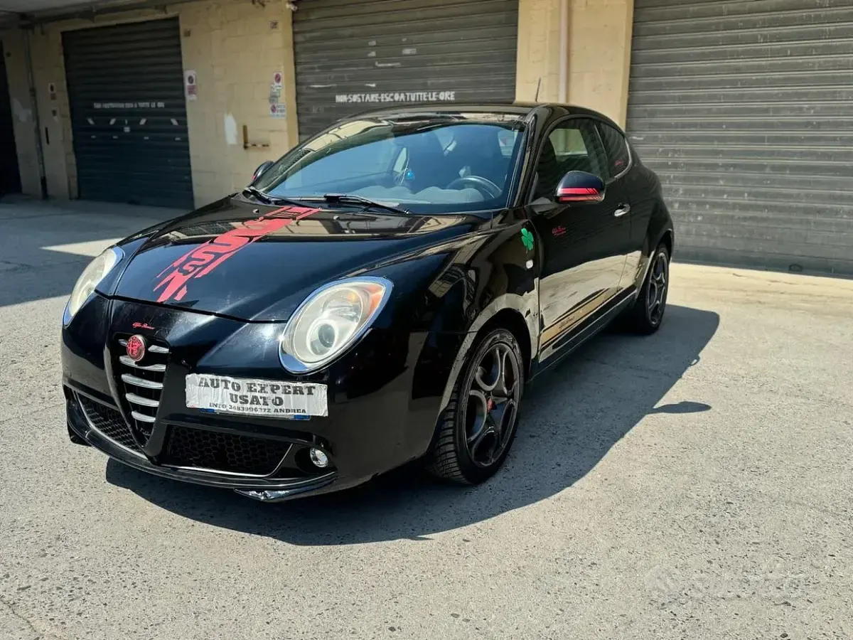 Usata Alfa Romeo MiTo Distinctive 120 CV (88 kW) 2009 Nero Utilitaria