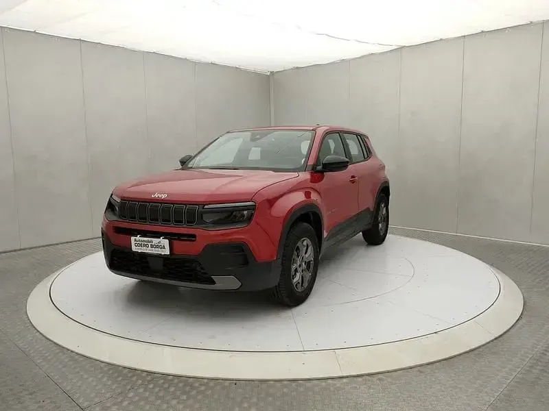 Nuova Jeep Avenger Longitude 109 CV (80 kW) 2025 Rosso SUV