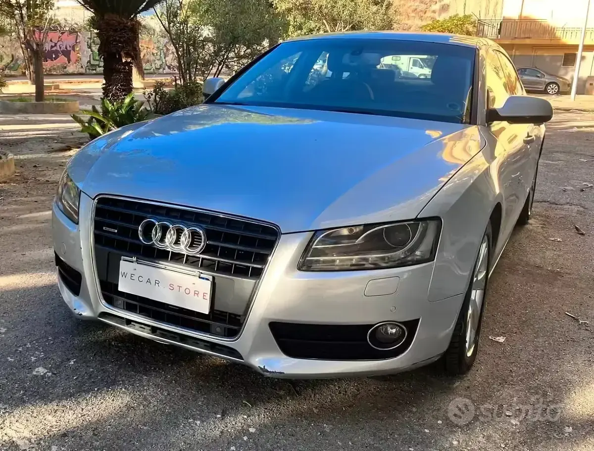Usata Audi A5 Advanced 170 CV (125 kW) 2010 Grigio Coupé