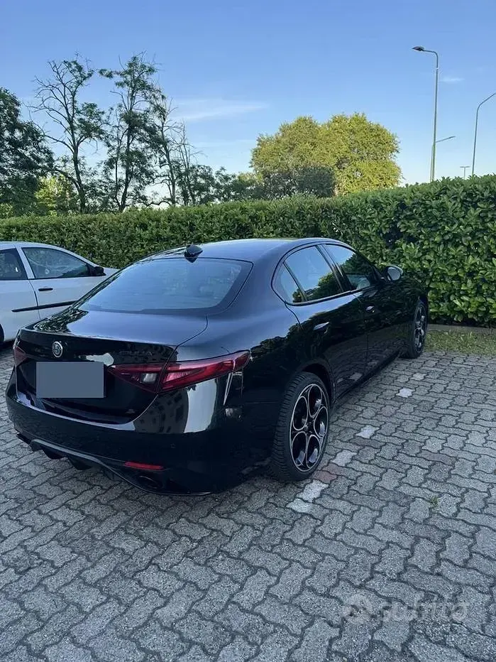 Usata Alfa Romeo Giulia Veloce 211 CV (155 kW) 2020 Nero Berlina