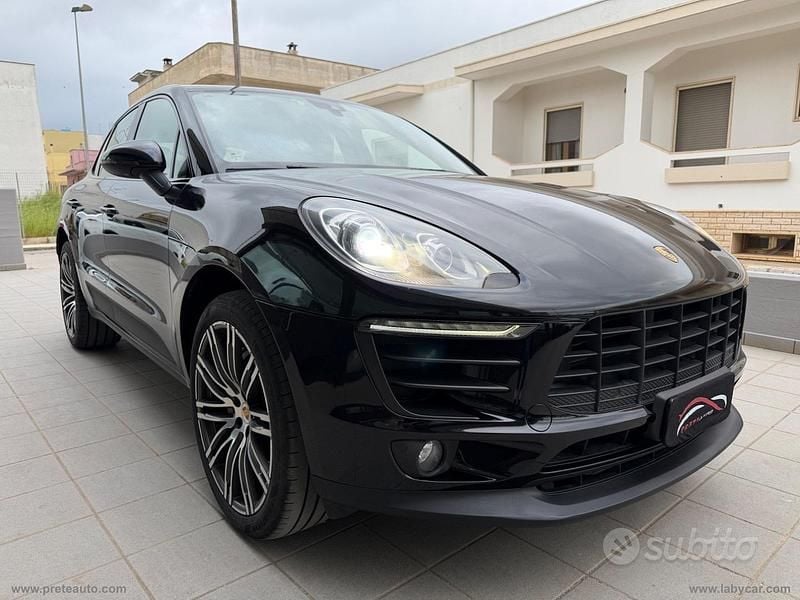 Usata Porsche Macan 250 CV (183 kW) 2016 Nero SUV