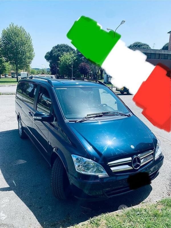 Usata Mercedes Vito 2008 Blu Furgone